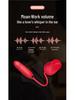 Mantinghua Dual-Head Vibrating Tongue & Telescopic Egg for Women, Couples Flirting & Self-Pleasure