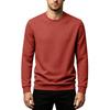 Men Casual Loose Fit Pullover Sweatshirt Crew Neck Long Sleeve Lightweight Soft Fabric Comfortable Daily Wear