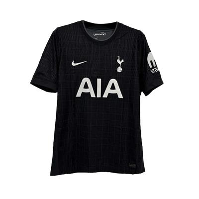 Dri-Fit Adv 25-26 Tottenham Hotspur Auswärts Fanversion Spiel Training Logo Kurzarm Fußballshirt Herren Tops Schwarz HJ4558-011