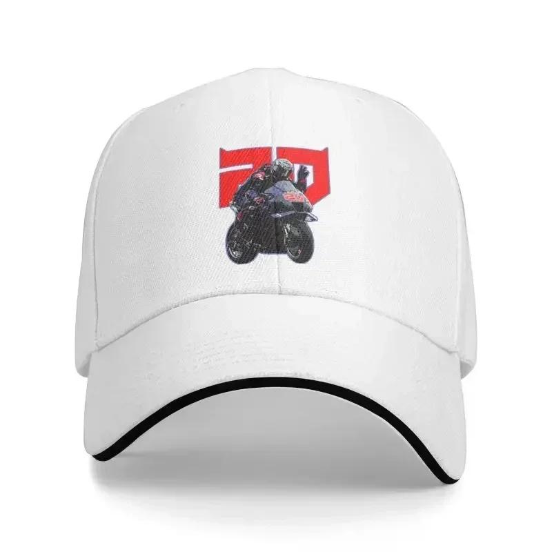 Personalized 20 Fabio Quartararo Baseball Cap for Men Women Breathable Motorcycle Rider Racing Dad Hat Streetwear