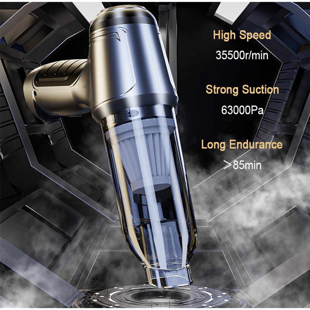 New German Original Brushless Motor 95000Pa Powerful Cordless Portable Vacuum Cleaner Car Home Cordless Handheld Vacuum Cleaner Auto Parts