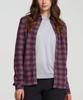 DEUTER Purple Brushed Check Shirt (Women'S)