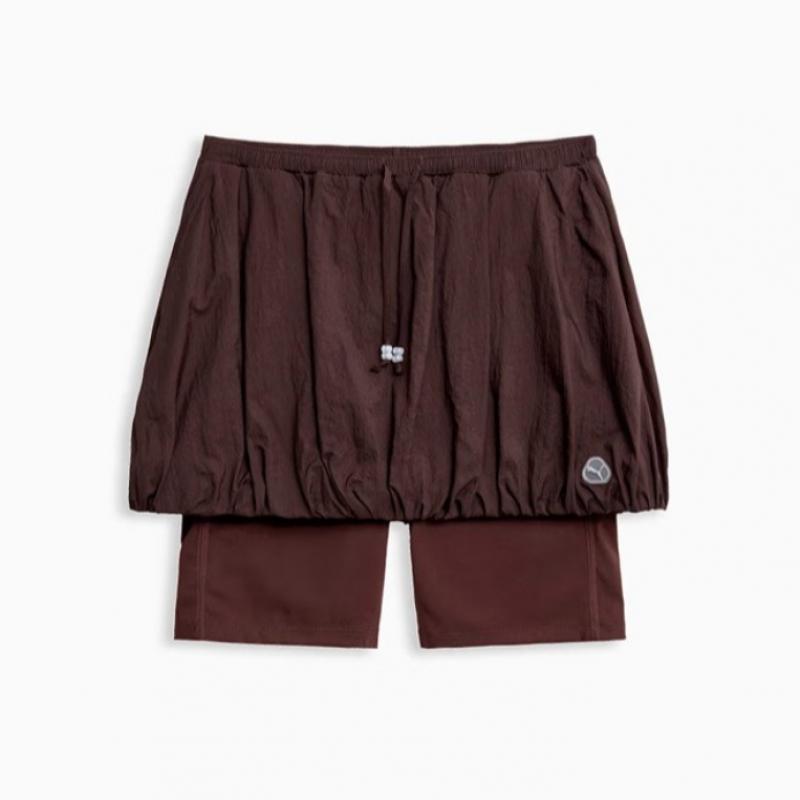 Puma Women S Woven Skirt ShortS 529765 01 02