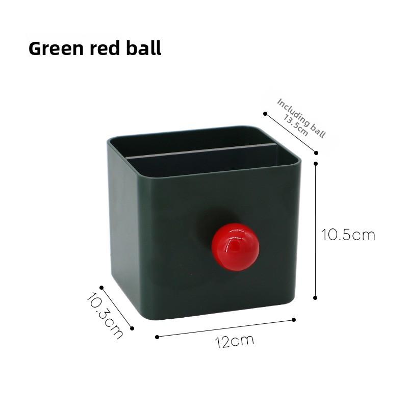 Style Office Stationery Pen Holder, Office Student Desktop Oil Painting Brush Stationery Storage and Organization Pen Holder