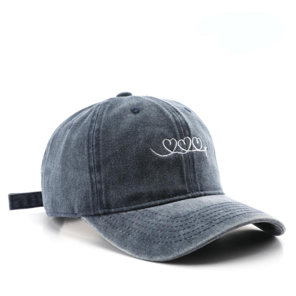 Retro Embroidery Baseball Cap Casual Duck Tongue Hat Fashion Sun Hat  Outdoor Sport