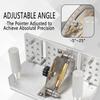 Belt Grinder Knife Jig,Belt Knife Sharpener Jig with Dual Press Plates for Belt Sander Machine Knife Making Angle Grind Guide