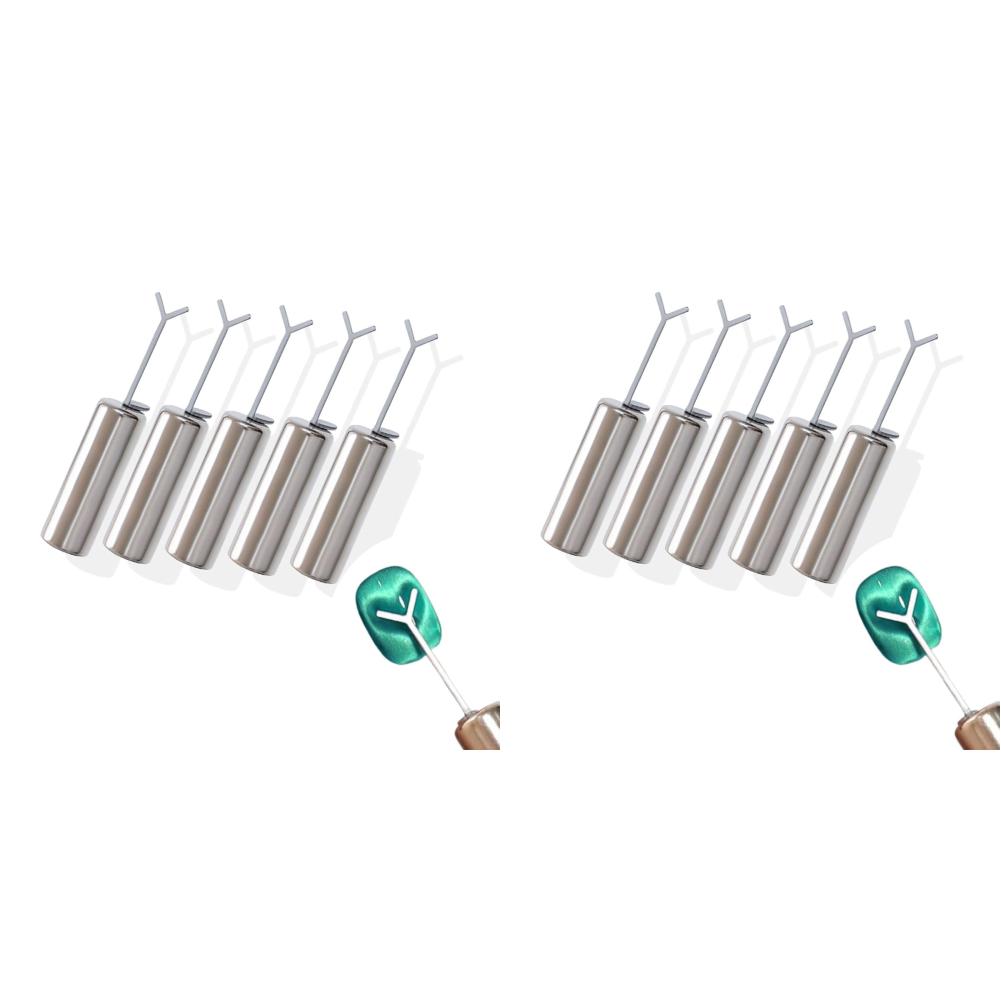 5/10/20Pcs Nail Magnetic Stick Cat Eye Magnet Y-Shape Ingot Designs Heart Shaped Nail Art Tools For DIY Gel Polishing Equipment