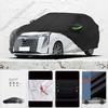 For Trumpchi M8 Anti-UV Sun Shade Rain Snow Resistant Black Cover Dustproof Car Umbrella Full Car Cover Outdoor Protection