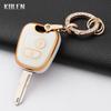 For Peugeot 107 206 207 307 For Citroen C1 C2 C3 C4 For Toyota Aygo Fashion Tpu Car Smart Key Case Cover Protected Keychain Fob