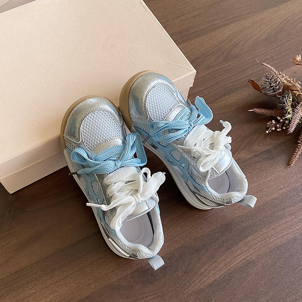 2025 Women's Shoes Casual Platform Shoes Women's Round Toe Lace-Up Tennis Women Vulcanized Sneakers