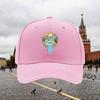Flowing River Mountain Graphic Baseball Cap Unisex Polyester Casual Sun Protection Adjustable Hat