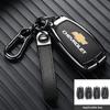 Coque Housse Sac pour Clé de Voiture en TPU pour Chevrolet Chevy Malibu Camaro Cruze Traverse Spark Equinox Sonic Volt Bolt Trax Blazer Onix