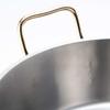 Endo Shoji Super Denji Frying Pan, 42cm, Stainless Steel, for Induction Cooktops, Made in Japan, AAG3905