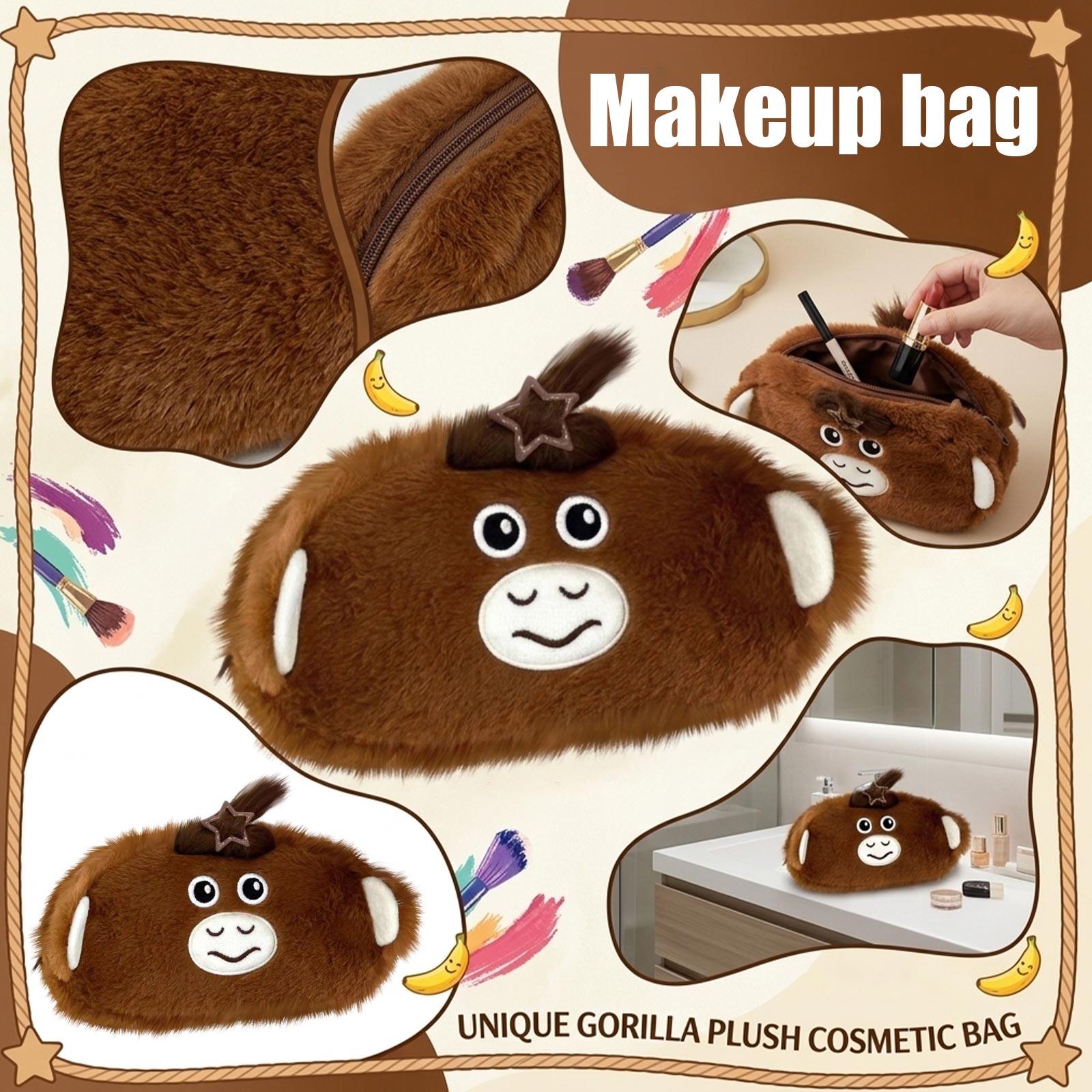 

Plush Toy Doll Makeup Bag One Size