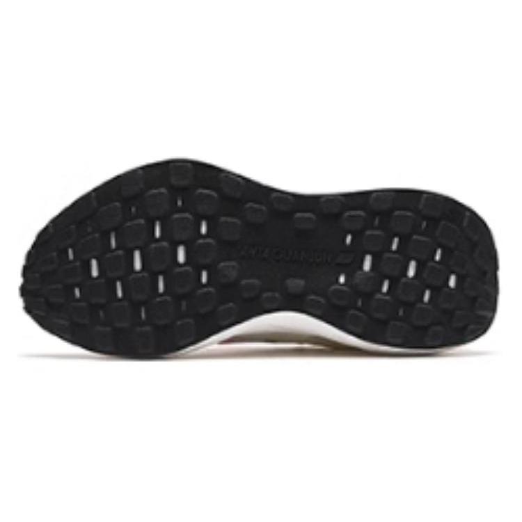 New Anta Cushioned Wear Resistant Breathable Low Top Running Shoes Women's Ecru 122426623A-2