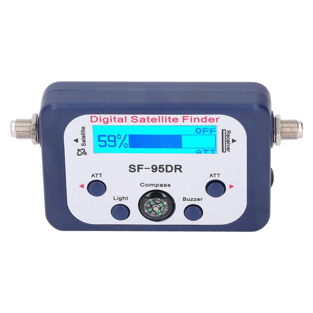Antenna Level Checker Digital Satellite Signal Finder Portable Satellite Finder with LCD Display Backlight 950-2150MHz