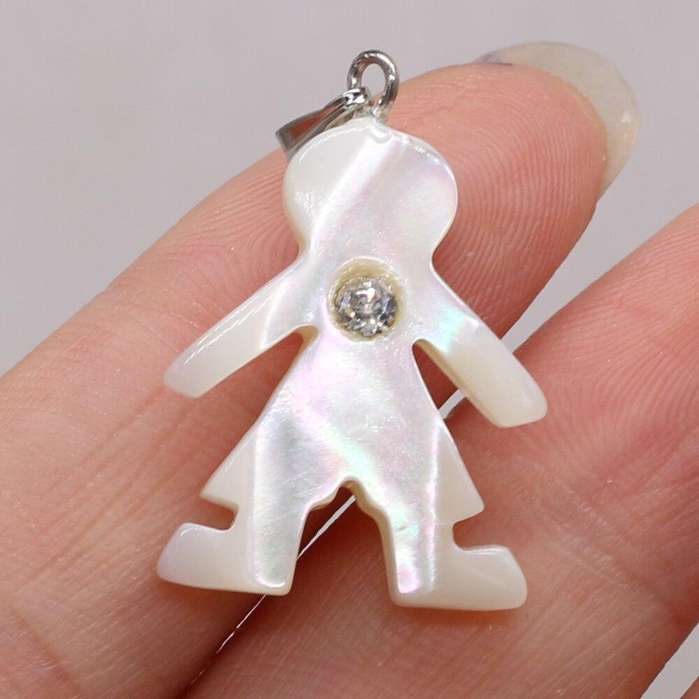 10Pcs Natural Shell Pendant Mother Of Pearl Small Charms For Jewelry Making DIY Necklace Earrings Accessory, Crafts