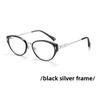 Cat eye frame glasses for women fashion Anti Blue Light Eye Glasses