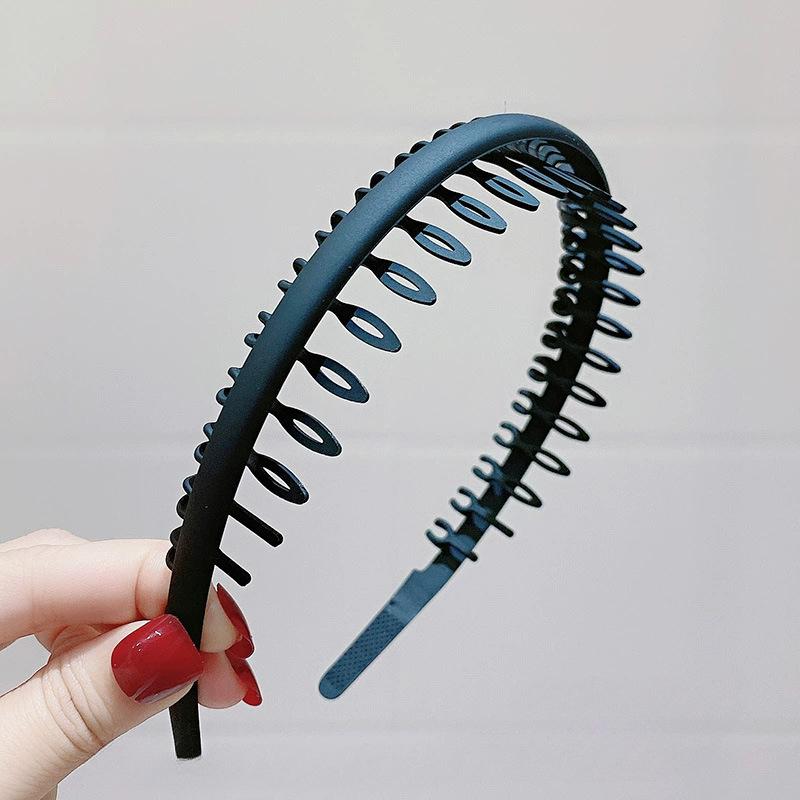 Hairband for Women with Teeth for Face Washing, Non-slip and Wavy Hairpins