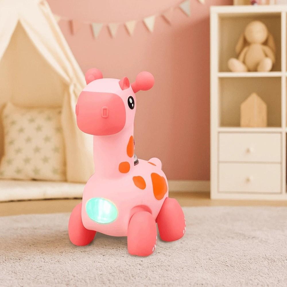 with Leash Electric Doll Sound and Light Early Education Toys Giraffe Toys Gift Giving