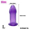 Vaginal Anal Dilator Butt Plug Enema 5 Sizes Hollow Anal Plug Soft Speculum Prostate Massager Sex Toys For Woman Men Sex