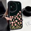 Flowers Tulip Pattern Phone Case For Honor 400 200 Pro Magic7 Lite X8c X9c Smart X6a X6b X6c Shockproof Soft TPU Silicone Cover