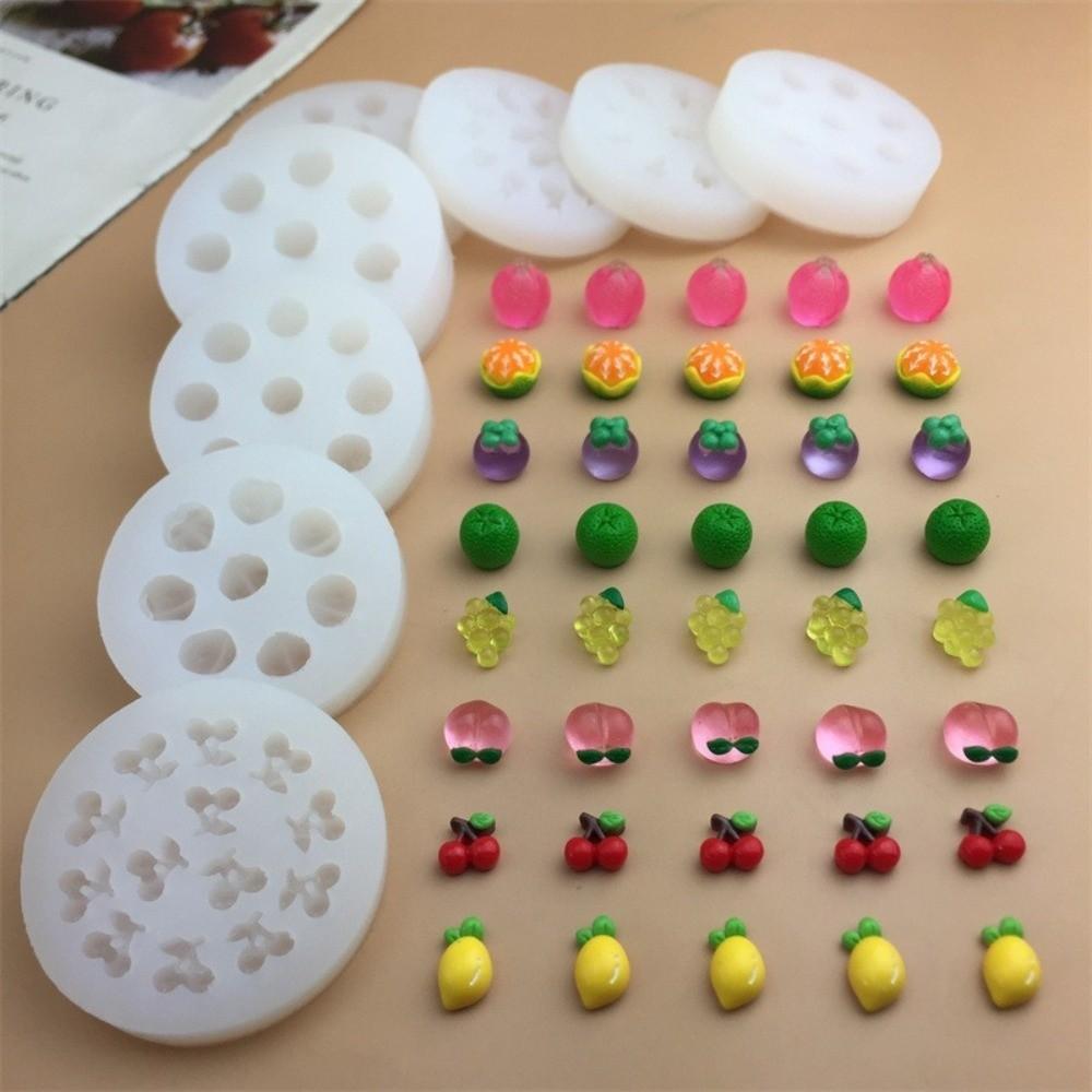 Silicone Fruit Gummy Cake Mold Safe Chocolate Mold New Baking Cake Decoration Tool Fondant Craft