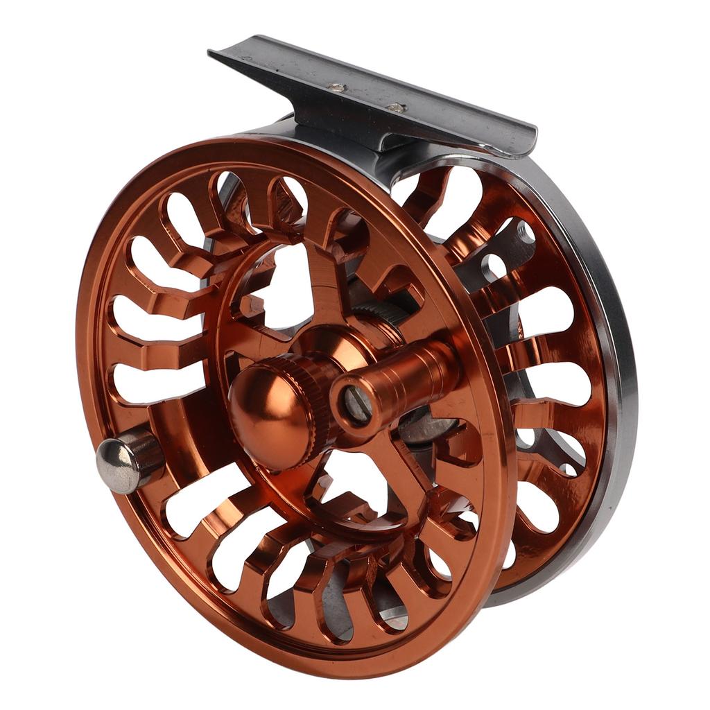 Fly Fishing Reel 2 Colors 7 8 Machining CNC Front Wheel 3 Bearings Oxidation Treatment Fishing Accessories