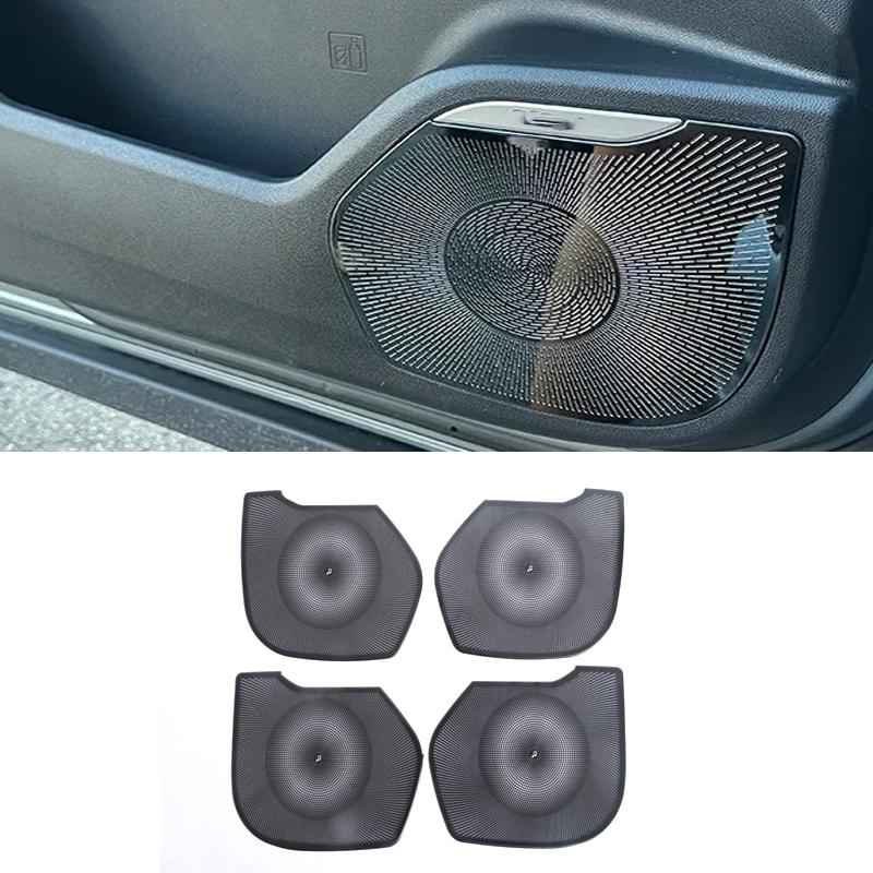 Abaiwai For Chery Tiggo 9 2025 Car Door Audio Speaker Cover A/c Pillar Tweeter Seat Horn Rear Panel Loudspeaker Stickers