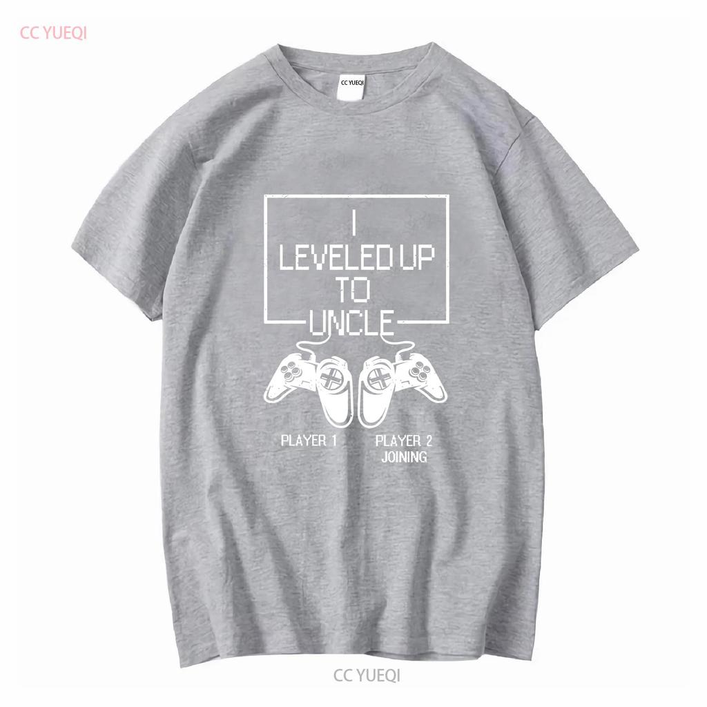 Onkel T-Shirt Neue Ankündigung Best Leveled Up Vintage Gewaschenes Oberteil Für Den Alltag Stilvoll Leicht Unisex Lässig