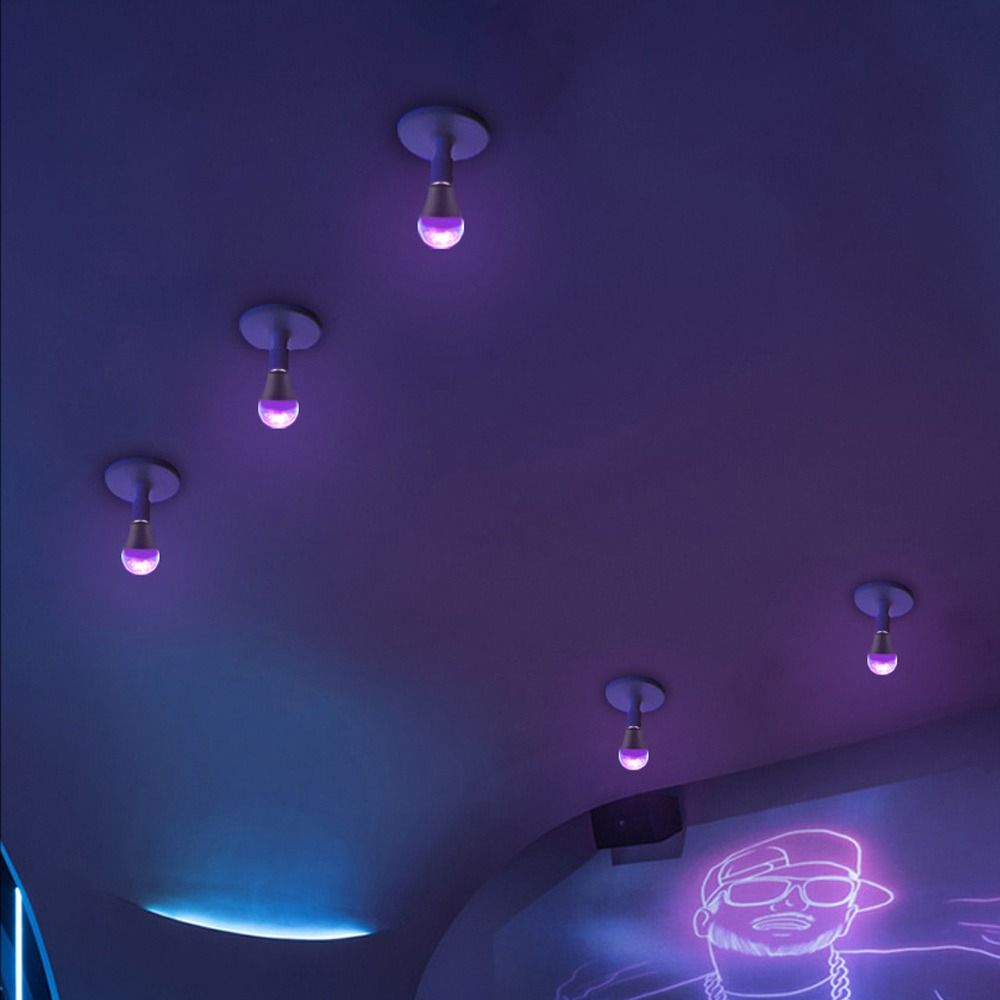 E27 UV Bulb Fluorescent Poster Neon Blacklight 2023 Led Lights Party Club light