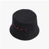Marni Clzc0110s0 Utc311 00n99 Logo Embroidery Bucket Hat