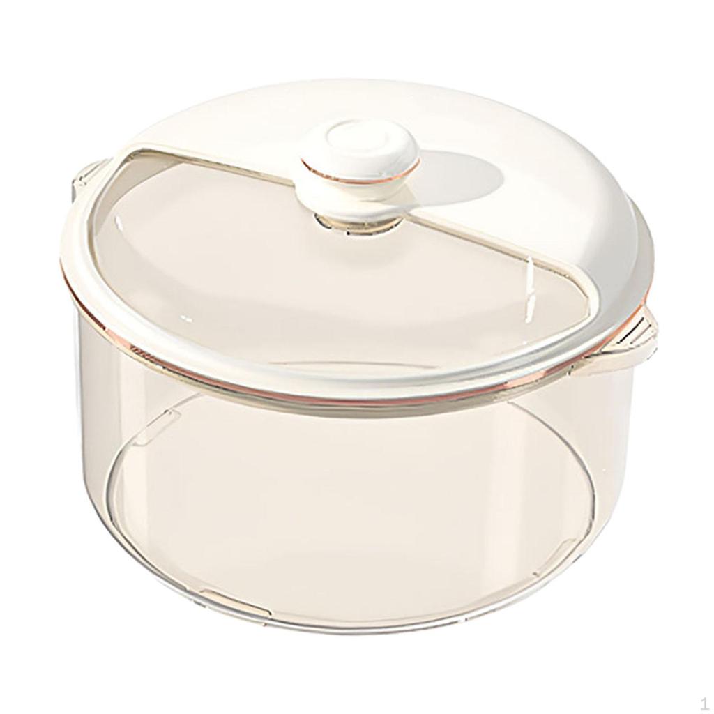 Rice Container Dog Cat Food Pet Storage Box Countertop Home Kitchen