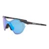 Oakley Sub Zero Logo Temples Irregular Sunglasses Unisex Couple Black