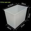 Public Toilet Trough Flush Tank, 50L