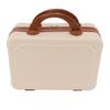 14in Cosmetic Box Suitcase Design Vintage   Large Capacity Portable ABS Makeup Bag for Women Girls Travel