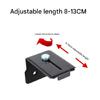Soundbar Mounting Holder Stand Adjustable Angle TV Bracket Aluminum Alloy Construction Easy Wall Attachment Solution