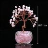 Natural crystal shake money fortune tree fish tank ornament office ornament lucky small ornament creative transshipment gift
