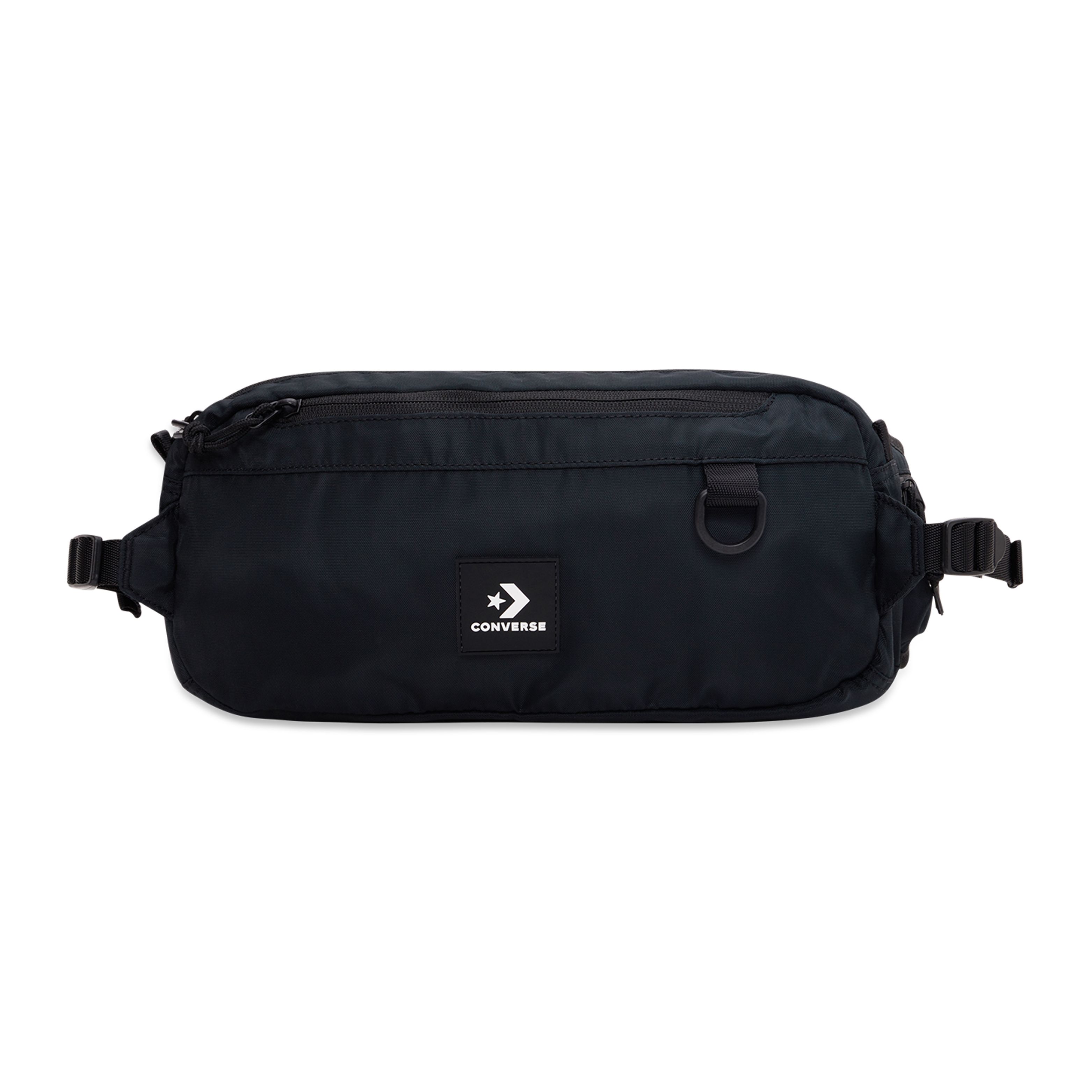 Converse Utility Sling Lightweight Polyester Chest Bag Unisex Bags Black 10024553-A01 Black