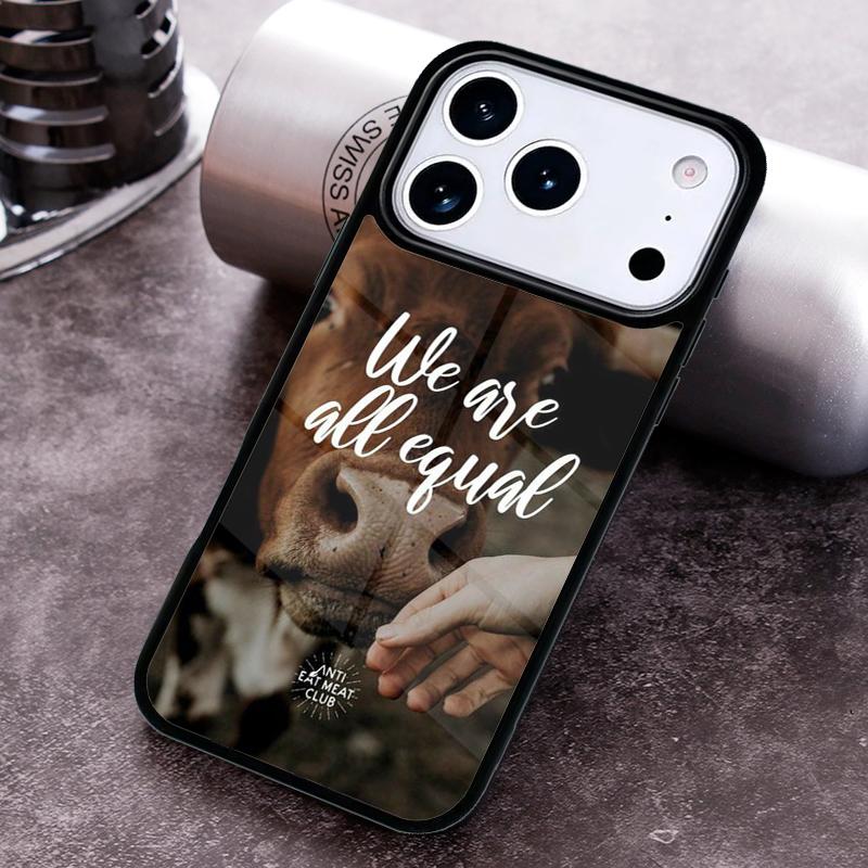 VEGAN FOOD QUOTES ANIMAL LOVE VEGGIE Phone Case For iPhone 17,16e,15,14,13,12,11,Mini,Pro,MAX soft Silicone Cover