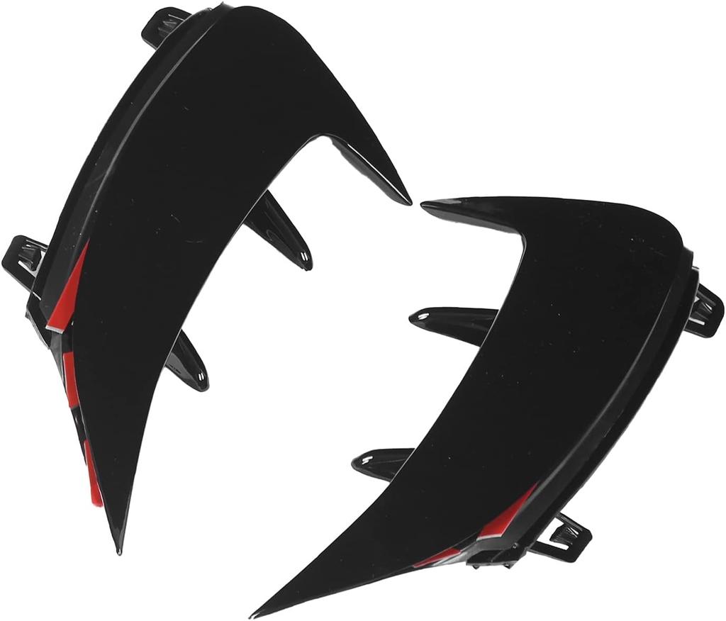 Deror Rear Bumper Fender, 2Pcs Rear Bumper Fender Replacement for Mercedes‑Benz A-Class W177 AMG Line 2018+