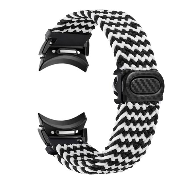 No Gaps Braided Band For Samsung Galaxy Watch 6 4 Classic/5 Pro/44mm 40mm 47mm 43mm Correa Nylon Bracelet Galaxy Watch 6 Strap