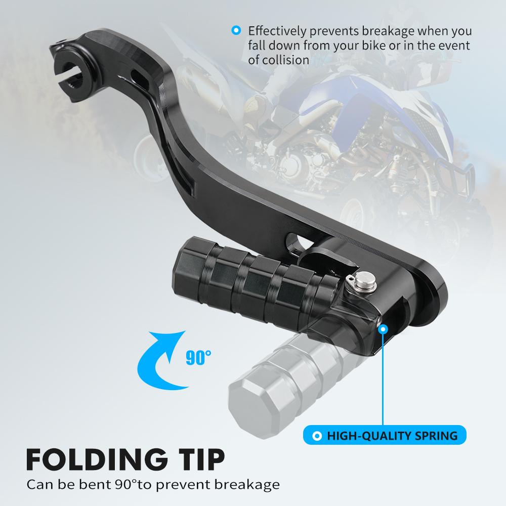 NiceCNC Shifter Shift Level Pedal for Yamaha Raptor 700 2006-2022 2016 700R 2011-2022 Billet Aluminum Durable Accessories
