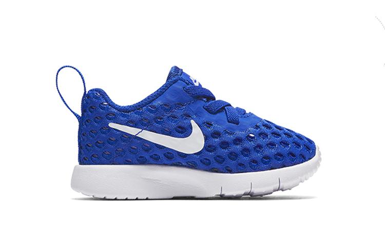 Nike Tanjun BR BLUE Slip Resistant Abrasion Resistant Low top Sports Casual Shoes Blue Infant And Toddler AO9605-400