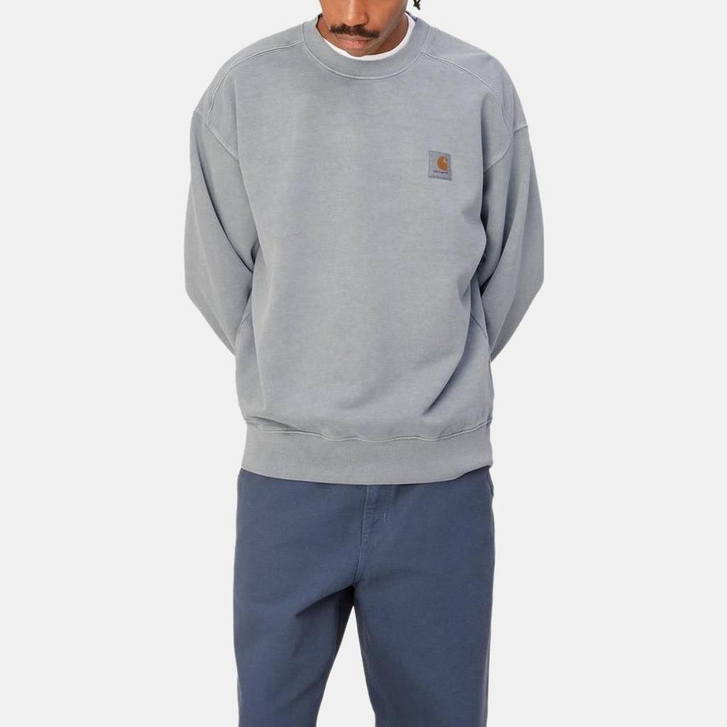 Carhartt WIP Dropped Shoulder Pullover Sweatshirt Men tops Blue I029522-1NKGD
