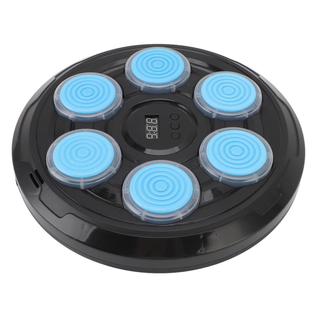 6 Key Boxing Wall Target Responsive Improve Reacting Ability Music Punching Machine for Training