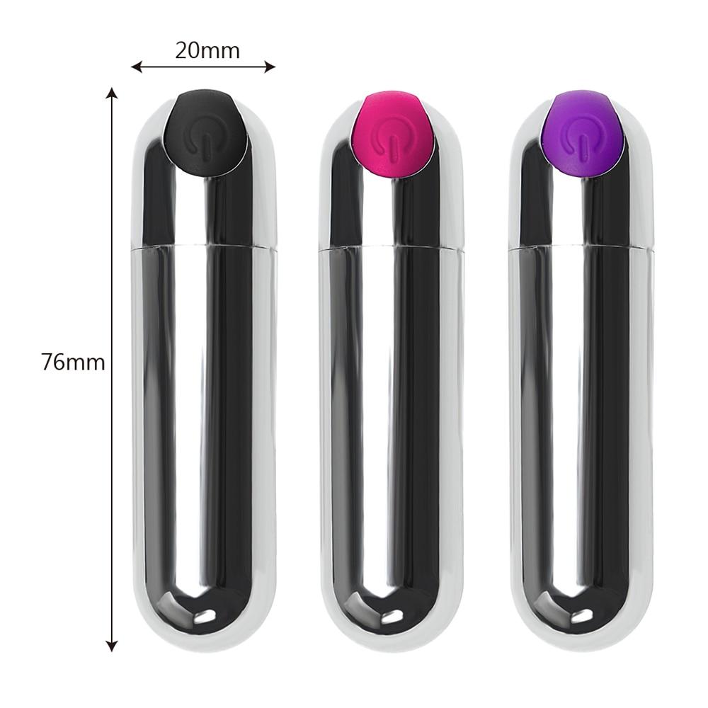 Strong Mini  Usb 10 Speed Waterproof G Spot Massager Women Bullets