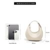 FOXER Women's Light Luxury Crescent Shoulder Bag