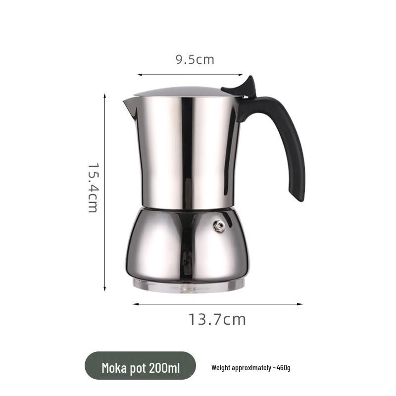 

TLXT 304 Stainless Steel Moka Pot