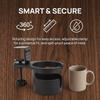Plastic Metal Desk Cup Holder Black Mug Holder Clip On Cup Holder  Office Desk Gaming Desk